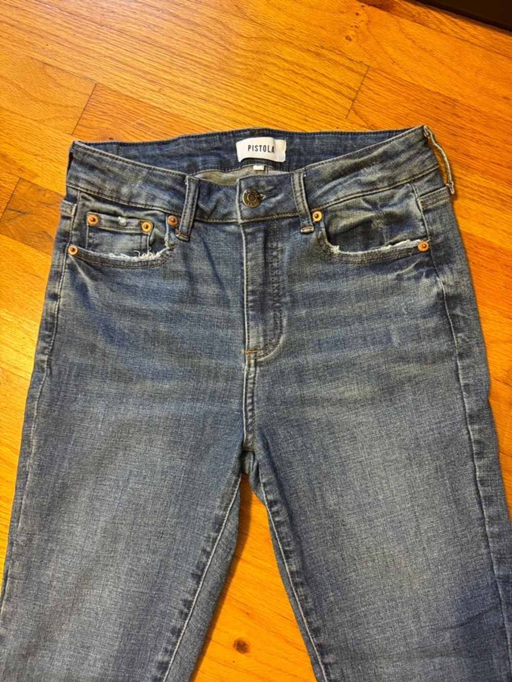 Pistola Audrey Mid Rise Skinny Jeans - Picture 6 of 14